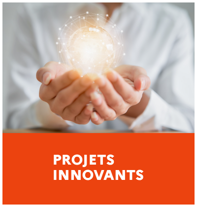 blocs accueil Projets innovants